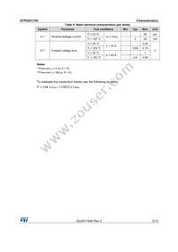 STPS30170CG Datasheet Page 3