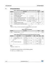 STPS30H100DJF-TR Datasheet Page 2