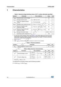 STPS3L45AF Datasheet Page 2