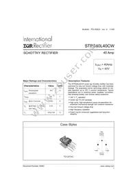 STPS40L40CW Datasheet Cover