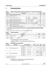 STPS40M100CR Datasheet Page 2