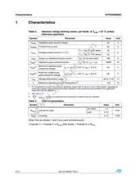 STPS40SM60CR Datasheet Page 2