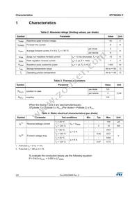 STPS640CBY-TR Datasheet Page 2