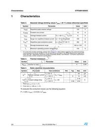 STPS6M100DEE-TR Datasheet Page 2