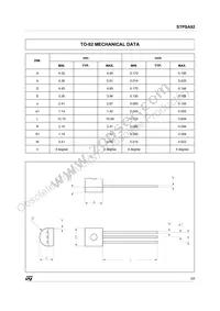 STPSA92 Datasheet Page 3