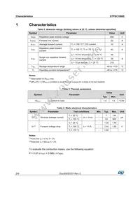 STPSC10065D Datasheet Page 2