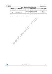 STPSC10065D Datasheet Page 3