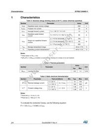 STPSC12H065DY Datasheet Page 2