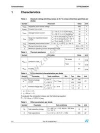 STPSC2006CW Datasheet Page 2