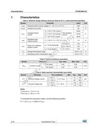 STPSC40H12CWL Datasheet Page 2