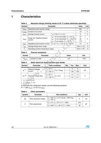 STPSC606G-TR Datasheet Page 2