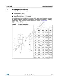 STPSC606G-TR Datasheet Page 5