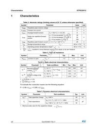 STPSC6H12B-TR1 Datasheet Page 2