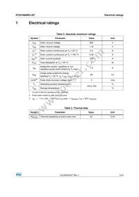 STQ1HN60K3-AP Datasheet Page 3