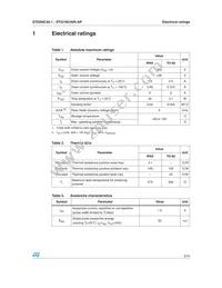 STQ1NC45R-AP Datasheet Page 3