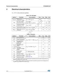 STQ3N45K3-AP Datasheet Page 4