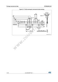 STQ3N45K3-AP Datasheet Page 12