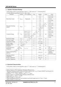 STR-A6132 Datasheet Page 3