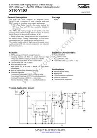 STR-V153 Datasheet Cover