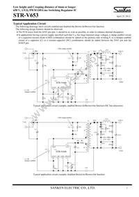STR-V653 Datasheet Page 7