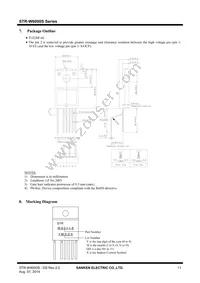 STR-W6052S Datasheet Page 11