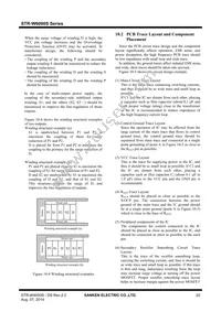 STR-W6052S Datasheet Page 20