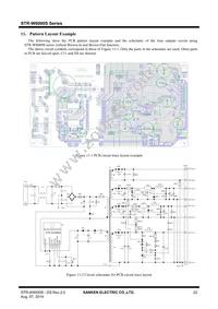 STR-W6052S Datasheet Page 22