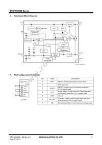 STR-W6072S Datasheet Page 9