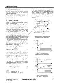 STR-W6072S Datasheet Page 12