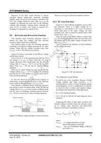 STR-W6072S Datasheet Page 15