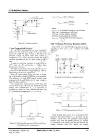 STR-W6072S Datasheet Page 17