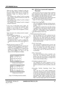 STR-W6072S Datasheet Page 20