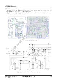 STR-W6072S Datasheet Page 22