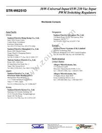 STR-W6251D Datasheet Page 15