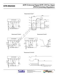 STR-W6252D Datasheet Page 9