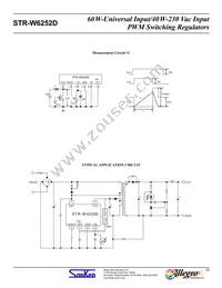 STR-W6252D Datasheet Page 10