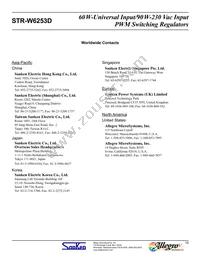 STR-W6253D Datasheet Page 15