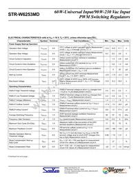 STR-W6253MD Datasheet Page 5