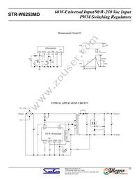 STR-W6253MD Datasheet Page 10