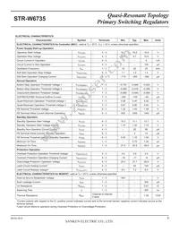 STR-W6735 Datasheet Page 5