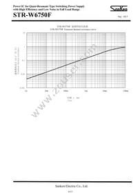 STR-W6750F Datasheet Page 6