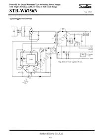 STR-W6756N Datasheet Page 8