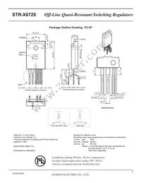 STR-X6729 Datasheet Page 7