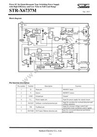 STR-X6737M Datasheet Page 7