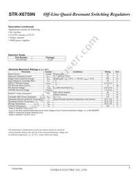 STR-X6759N Datasheet Page 2