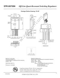 STR-X6759N Datasheet Page 7