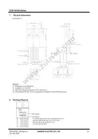 STR-Y6766A Datasheet Page 12