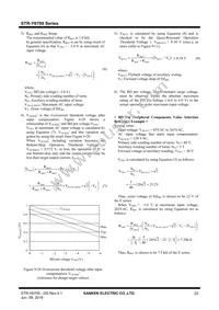 STR-Y6766A Datasheet Page 22