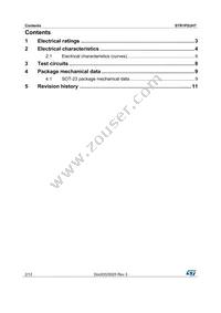 STR1P2UH7 Datasheet Page 2