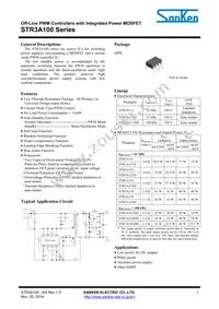 STR3A163HD Datasheet Cover